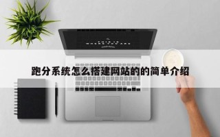 平阳跑分系统怎么搭建网站的的简单介绍